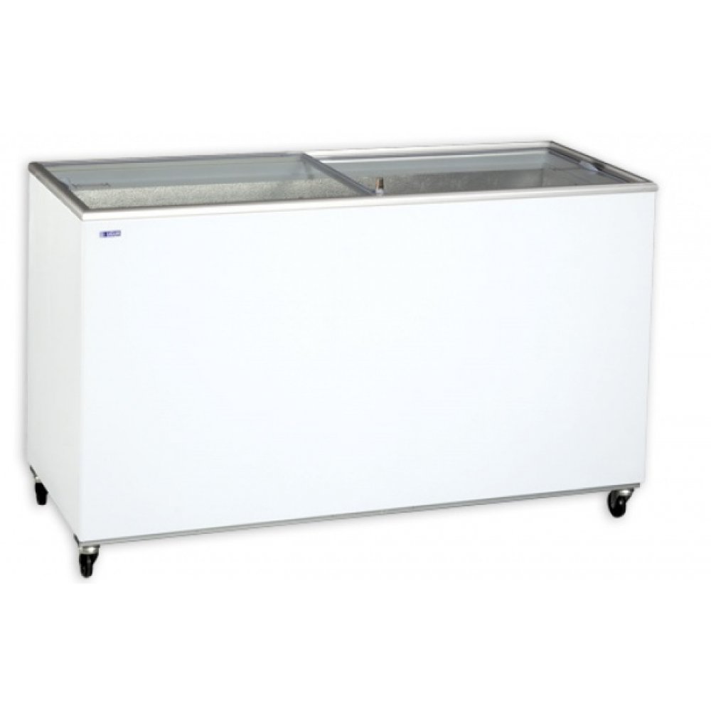 UDD 500 SC Chest freezer with sliding glass door